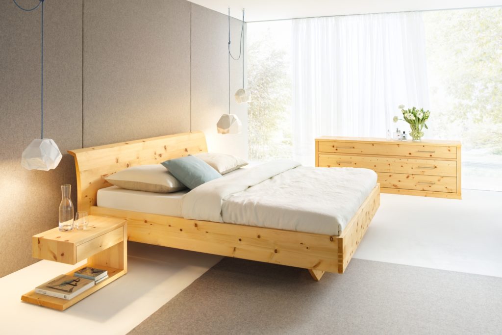 Schlafzimmer Rio in Zirbe