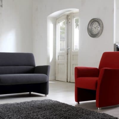 Sessel Nola und 2-sitziges Sofa Nola